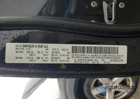 2010 Dodge Journey R/T z USA, uszkodzony, nr VIN 3D4PG9FV5AT209355